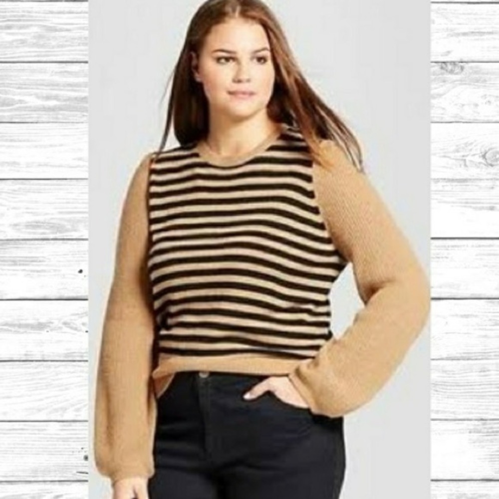 🆕 Who What Wear- Striped Sweater